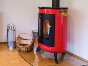 Fireplace in the living room