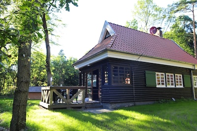 Rustikales Ferienhaus | direkt am Wild- u. Freizeitpark Ostrittrum