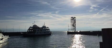 Stimmung am Fährhafen