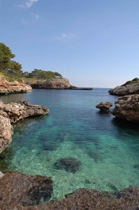 Apartamento com piscina na praia de Cala Ferrera e centro de Cala D'Or