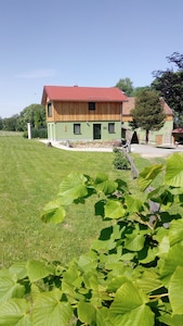 Holiday house, Wilthen bei Bautzen, peace, relaxation, forest edge location, play house for children