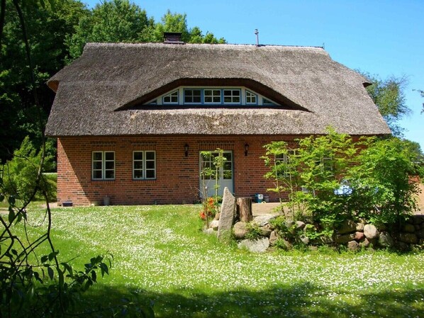 Reetdach Haus Südost Rügen