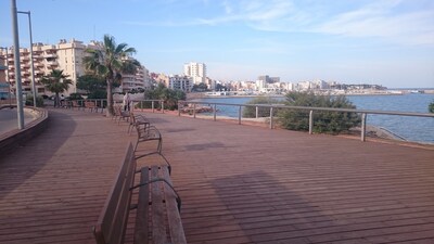 Duplex apartment 3ch 5p L'Ampolla Cap Roig beach at 200m, sea view - Wifi