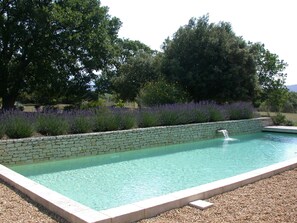 vue piscine