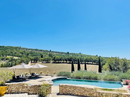 vue piscine