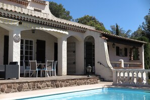 Your dining area on the terrace