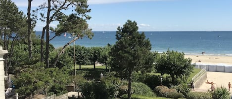 Vue sur la plage/l’océan