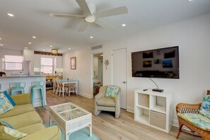 Flat screen TV and free dedicated wifi