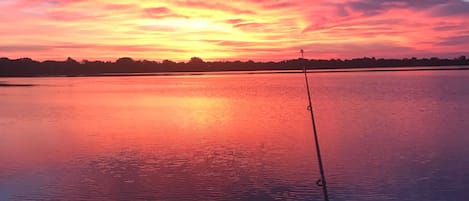 Morning fishing Lake Manuella