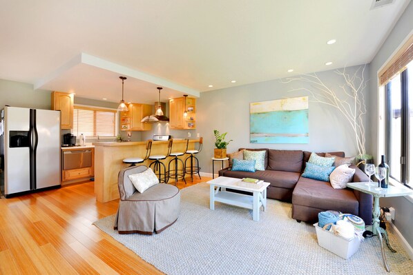 This charming cottage is the perfect beach retreat in Morro Bay.
