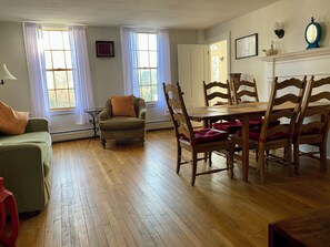 Dining room and sitting area