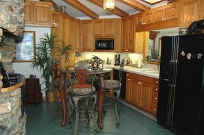 View of Kitchen - Has All Necessities for Cooking or Grilling