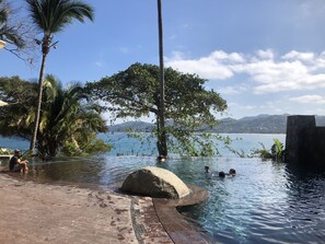 The pool at the beach club. 5 minute walk from casa sol bonito