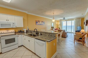 Open Concept 2BR/2BA Gulf View Condo