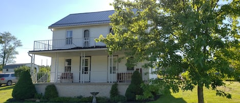 Front of farm house