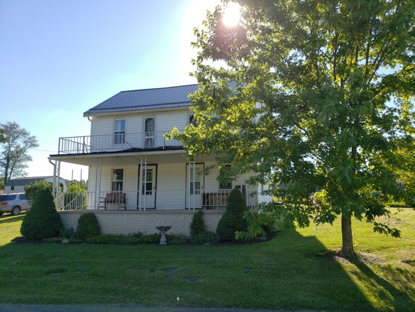 Front of farm house