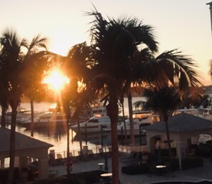 sunrise from terrace