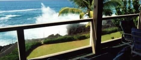 Wave Action From our Lanai!