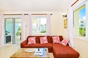 Relax corner in the living room