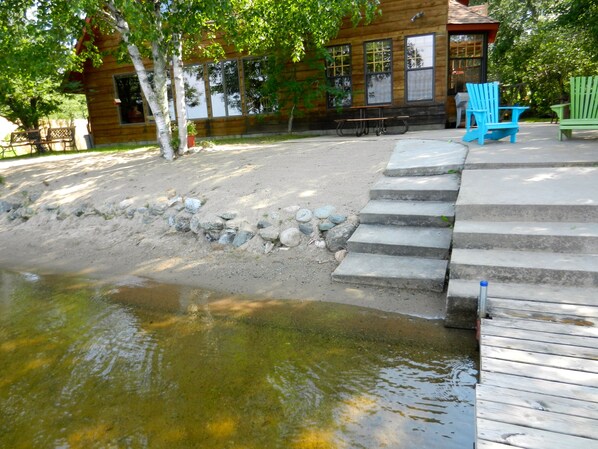 Enjoy one of the best sand beaches on Lake Vermilion!