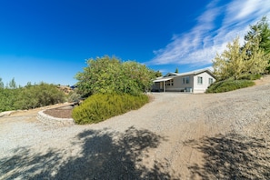 Driveway to House! Once you start up the driveway don't stop 'til the top--800'.