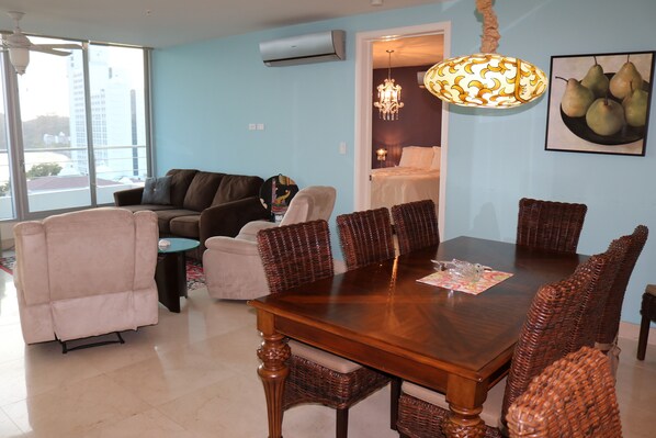 Living room area