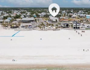 Aerial view of Southwinds and Gulf Place