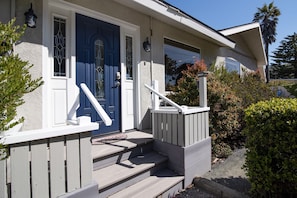 Walk through this front door to start the best vacation experience ever. 