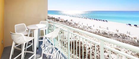 Balcony - 
Pelican Isle 414 Fort Walton Beach Okaloosa Island Vacation Rentals