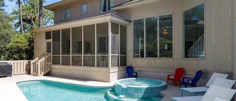 Seaside Treasure - Vacation Rental House with Private Pool in Sea Pines