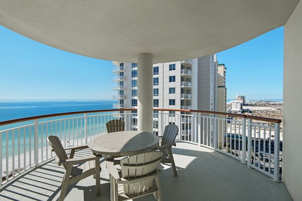Gulf Front Balcony