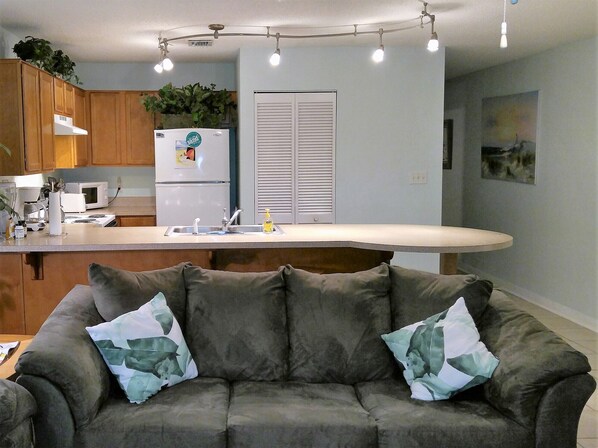 Kitchen from Living Room