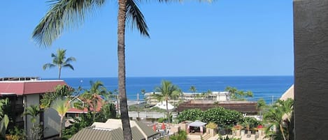 Vue sur la plage/l’océan