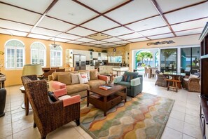 Inside living area