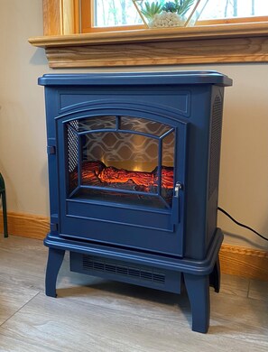 Electric Fireplace in Living Room