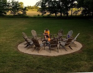 BIG 4' Wood Fire Pit