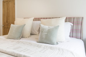 Bedroom 2, with superking (6ft or 183cm wide) bed