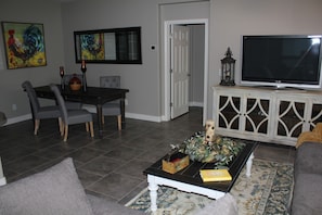 Dining and living  room area. 