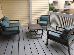 Deck furniture for outside enjoyment