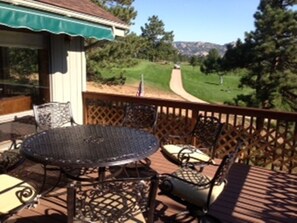 Upper Porch View...#8 Fairway in background