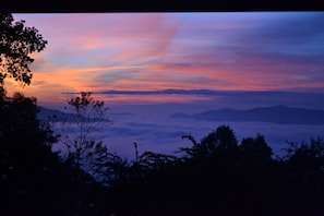 Vue depuis l’hébergement