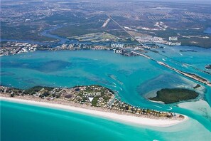 Just a 5 min boat ride from the mainland. Escape the crowds and the (road) noise