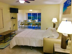 Front Living Room Showing Sleeper Bed