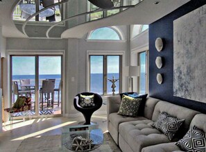 Living Room & Balcony Ocean View