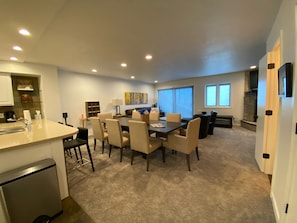 Open Concept Living Room, Kitchen and Dining!