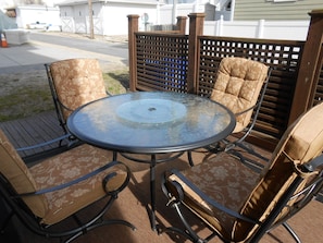 Patio deck