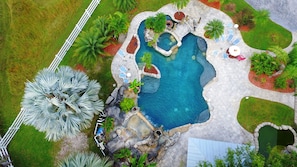 Aerial Pool View
