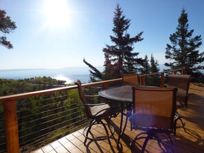 Sunrise from the deck