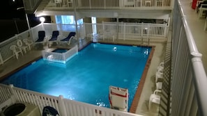 Pool in front of unit