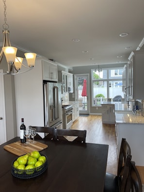 Plenty of counter space for preparing gourmet meals.